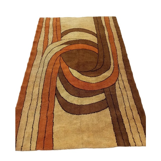 Modern Rug in Wool, 1960s For Sale - Image 15 of 16