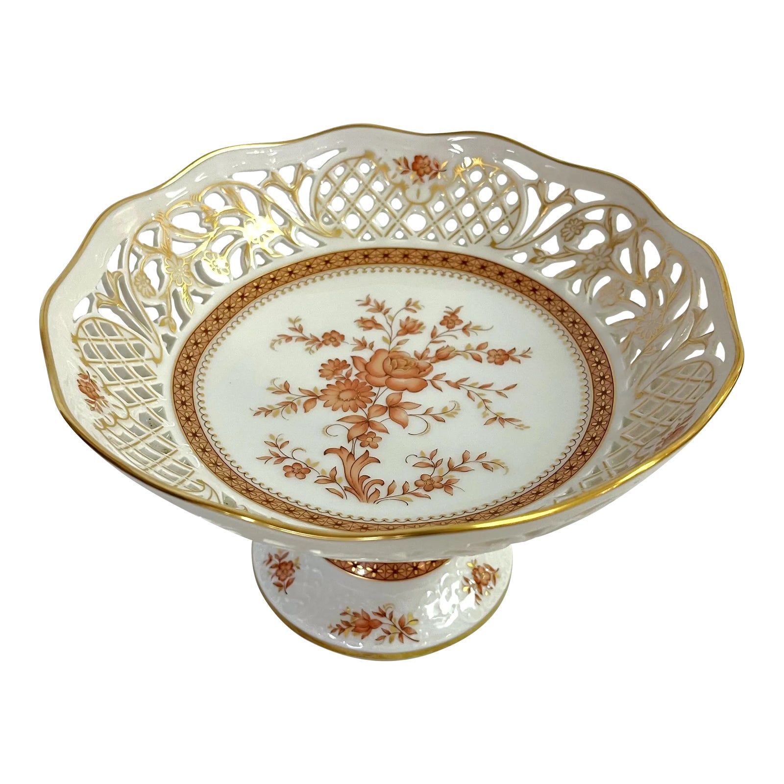 【アンティーク】Schumann Arzberg24金絵皿 アンティーク】Schumann Arzberg24金絵皿