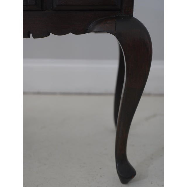 Vintage Mahogany Miniature Diminutive Lowboy For Sale - Image 14 of 17