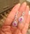 2.90 Carat Pink Sapphire Diamond Drop Earrings, A Pair For Sale In Los Angeles - Image 6 of 8