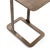 Modern Brass Portal End Table For Sale - Image 4 of 7