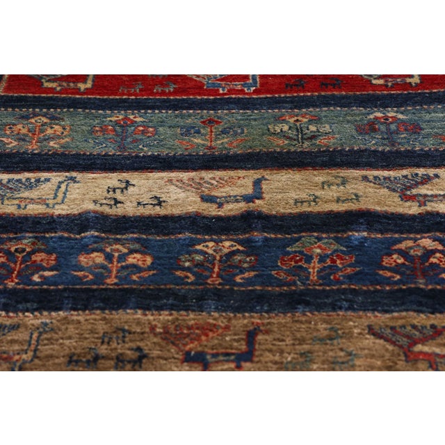 Vintage Persian Gabbeh Rug, 02'04 X 05'01 For Sale In Dallas - Image 6 of 10