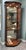 Henredon Lacquered Mahogany Bunching Curio Display Cabinets, a Pair For Sale - Image 10 of 18