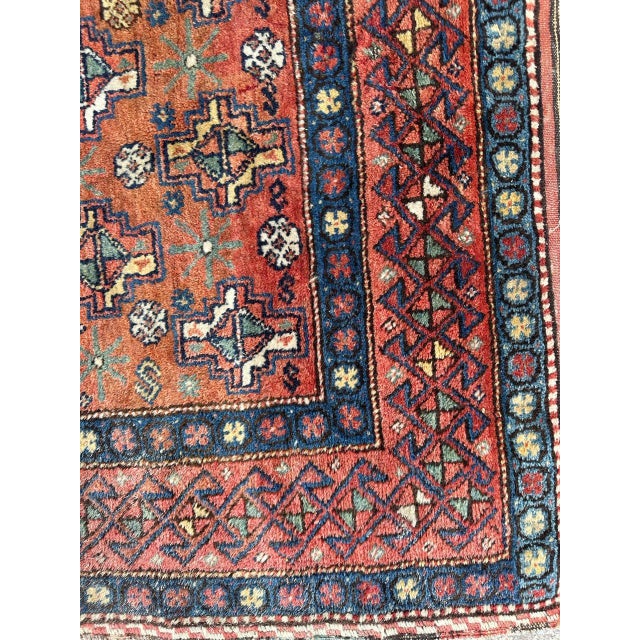 Antique Tribal Kurdish Rug, 1890s For Sale - Image 6 of 18
