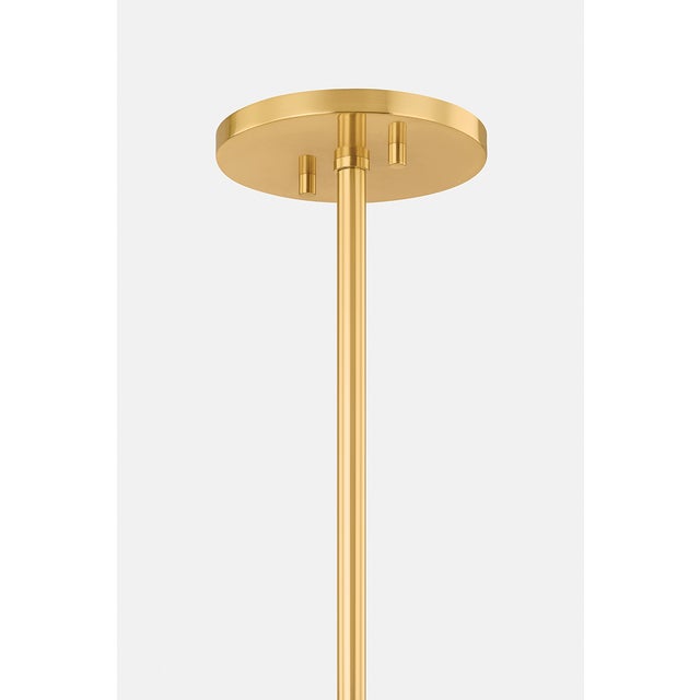 Mitzi Janie 13 in. 2 Light Linear in Aged Brass and True Bronze Finish For Sale - Image 9 of 12