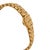 Late 20th Century Ladies Vintage Omega Secret Bracelet Gilbert Albert 18k Yellow Gold Manual Watch For Sale - Image 5 of 12