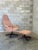 1960s 1960s Adrian Pearsall Swivel Chair and Ottoman for Craft Associates, Unmarked- A Set For Sale - Image 5 of 10