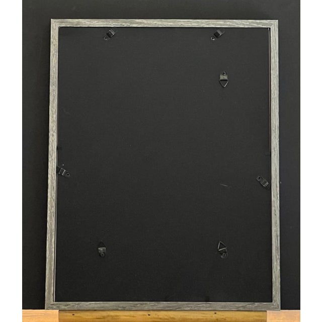 Abstract 1990s After Earl Biss Untitled Abstract Reproduction Print, Framed For Sale - Image 3 of 3