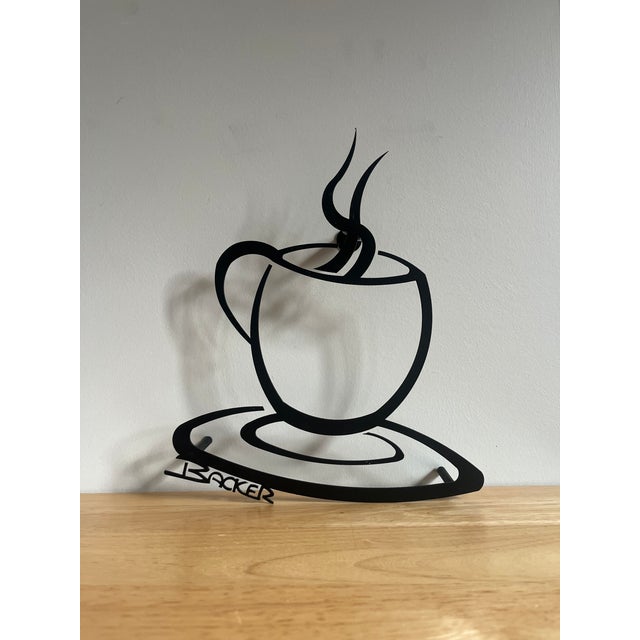 Backer Coffee Combo Metal Wall Art For Sale - Image 4 of 5
