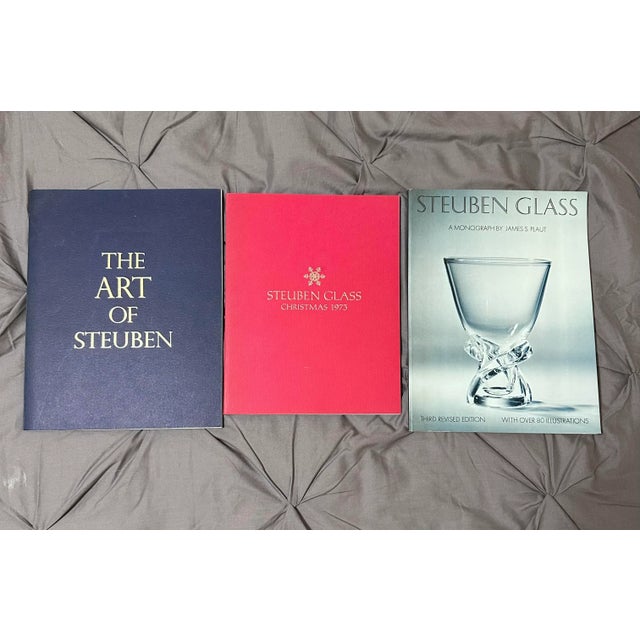 1970s Steuben Art Glass Collector Softcover Books- Set of 3 For Sale - Image 10 of 10
