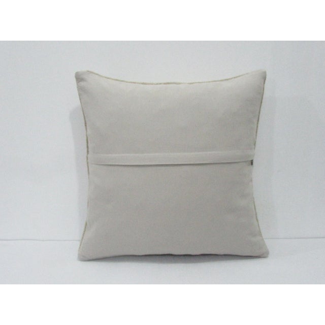 Traditional Pastel Decorative Pillow Cover For Sale - Image 3 of 4
