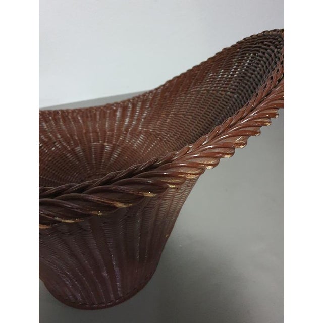 Wicker Model E20 Chair by Egon Eiermann for Heinrich Murmann, 1957 For Sale - Image 6 of 12