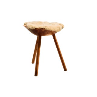 Handcrafted Milking Stool, 1950s For Sale