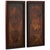 Painted Wooden Panels, 1850s, Set of 2 For Sale - Image 5 of 5