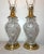 Mid-Century Modern 1990s Large Pair of Quality Vintage Brass Cut Crystal Electric Table Parlor Lamps For Sale - Image 3 of 11