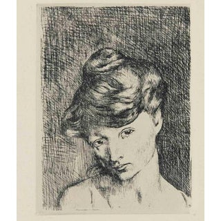 Pablo Picasso, Head of a Woman: Madeleine, Etching, 20th Century For Sale