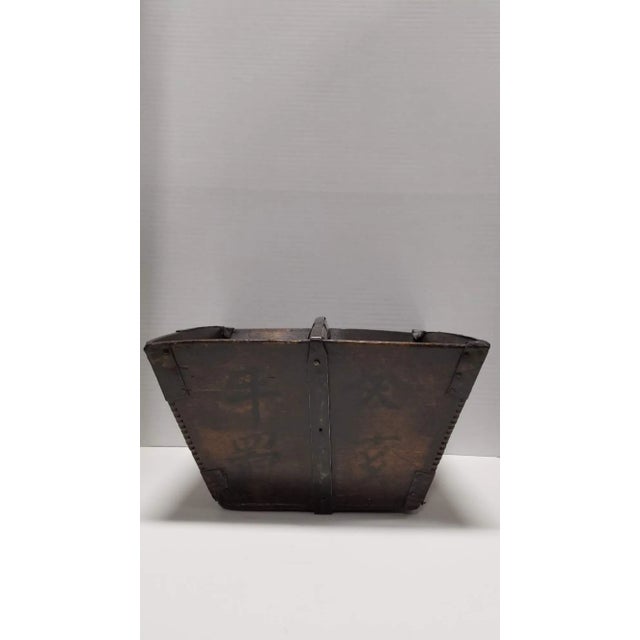 Mid 19th Century 19th Century Wood Rice Container For Sale - Image 5 of 10