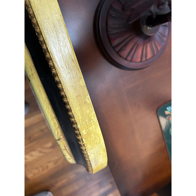 Vintage 1960's LaBarge Hand Painted Mirror For Sale - Image 13 of 13
