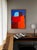 Textile Bodasca, Blue Couple, 2026, Canvas For Sale - Image 7 of 12