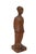 1940s Hand-Carved Wooden Standing Girl, Holland, 1940s For Sale - Image 5 of 12