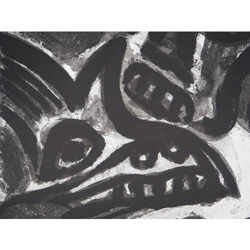 Bengt Lindstrom, Man and Animal, Original Engraving For Sale - Image 4 of 7