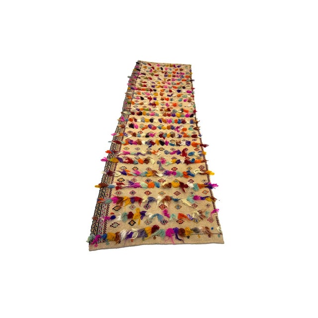 Handwoven vintage cotton kilim rug from Adana region of Turkey. Approximately 50-60 years old. In very good condition