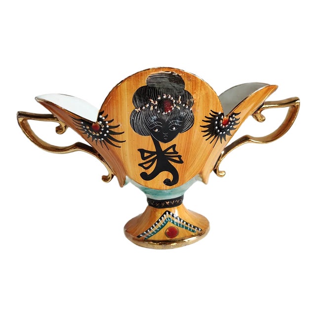 Ceramic Table Centerpiece from C. A. T. For Sale