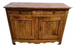 18th Century French Country Louis XV Walnut Sideboard / Buffet
