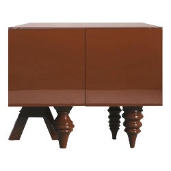 Multileg Sideboard Lacquered in Berry Red by Jaime Hayon for BD Barcelona For Sale