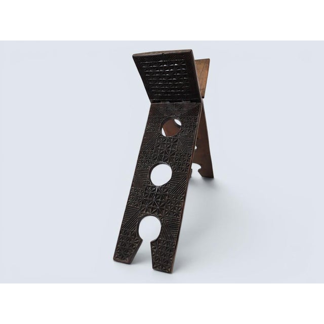 Vintage Hand-Carved Islamic Quran Stand, 1930s For Sale - Image 16 of 18