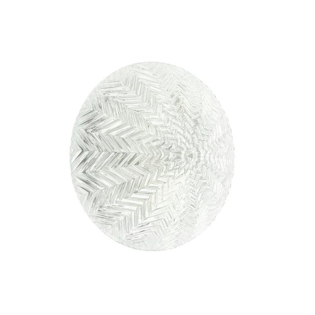 Geometric Glass Wall Light from Limburg, Germany, 1970s For Sale - Image 9 of 9