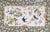Large 19th Century Ceramic Plaque With Birds & Flowers For Sale