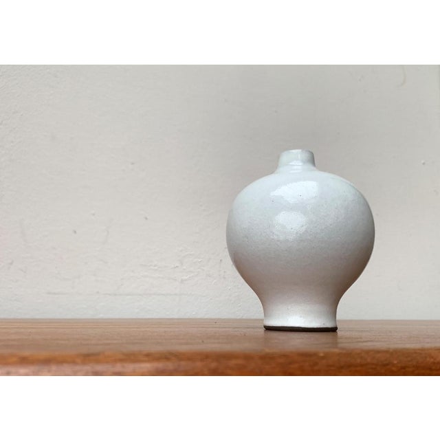 Mid-Century German Studio Pottery Vase from BKW Böttger Keramik Wandsbek, 1960s For Sale - Image 13 of 17