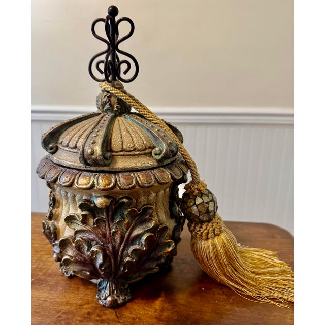 1990s Baroque Decorative Urn For Sale - Image 5 of 12