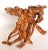 Weathered and lacquered antique root stand embracing the Japanese philosophy of Wabi-sabi, the balance of beauty and...