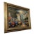 1970s Quiet Street Original Oil Painting 24x36 1970’s Framed For Sale