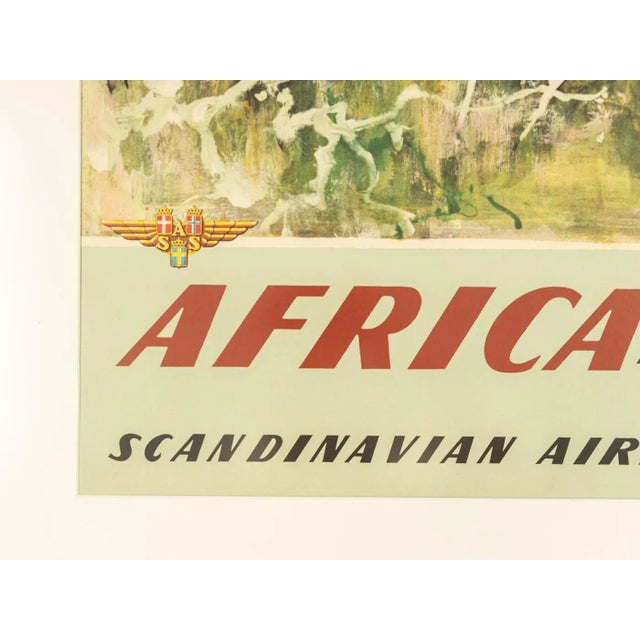 Africa from Scandinavian Airlines, 1950 For Sale - Image 9 of 15