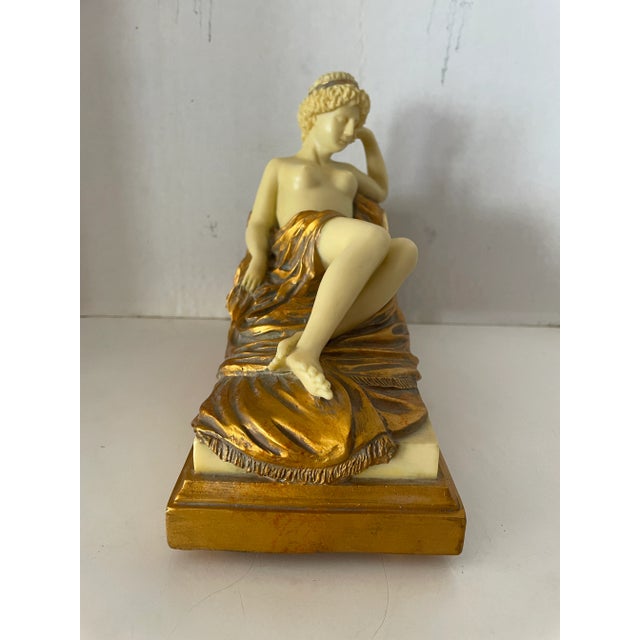 Art Nouveau "Taranis" nude sculpture mantle clock. This is a very rare elegant clock. I especially love what the artist...