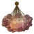 Clouds of Pink and Ametista Ballotton Spheres Chandelier in Murano Glass by Simoeng For Sale