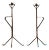 Mid Century Pair Of Hand Forged Tabletop Candelabras For Sale