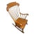 1970s Vintage Bent Brothers Maple Rocking Chair For Sale