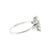 Art Deco 1920's Platinum 1.77ct Marquise Diamond With 6 Rose Cut Side Diamonds For Sale - Image 3 of 4