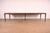 Kipp Stewart for Directional Mid-Century Modern Walnut Extension Dining Table | Newly Refinished For Sale In South Bend - Image 6 of 16