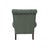 Traditional Late 20th Century Pair of Ferrick Mason Upholstered Tufted Club Chairs For Sale - Image 3 of 7