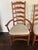 1980s Vintage Pennsylvania House French Country Solid Cherry Ladderback Dining Chairs – Set of 6 Circa. 1988 For Sale - Image 5 of 7