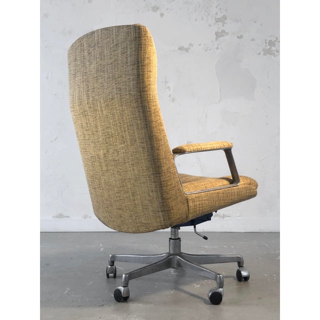 1960s President Desk Chair attributed to Raphael Raffel for Appel, France, 1960 For Sale - Image 5 of 7