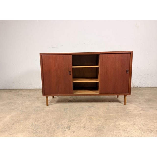 Chest of Drawers in Teak by Kajsa & Nils Nisse Strinning for String, 1960s For Sale - Image 13 of 18