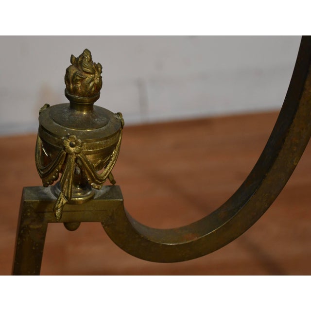 Antique Late 19th French XVI Marble Bronze Étagère / Pedestal Stand 4 Tiers For Sale - Image 18 of 18