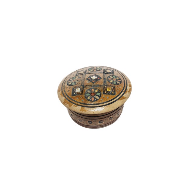 Vintage Hucul Wooden Box, 1950s For Sale - Image 3 of 11