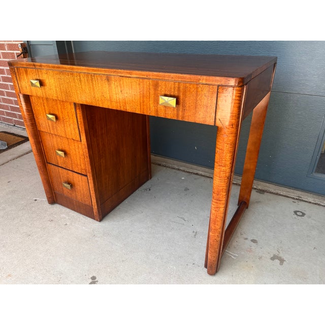One of the most ingenious and collectible pieces of American furniture design — a confirmed Saginaw Furniture Shops...
